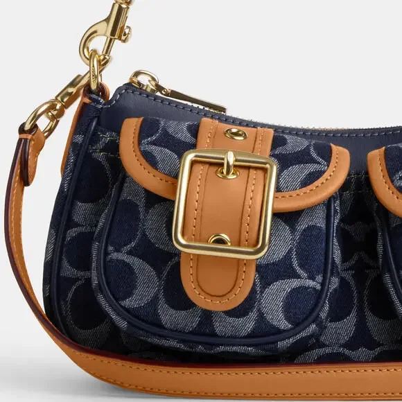 Coach Ashton Bag In Signature Denim - Picture 7 of 8